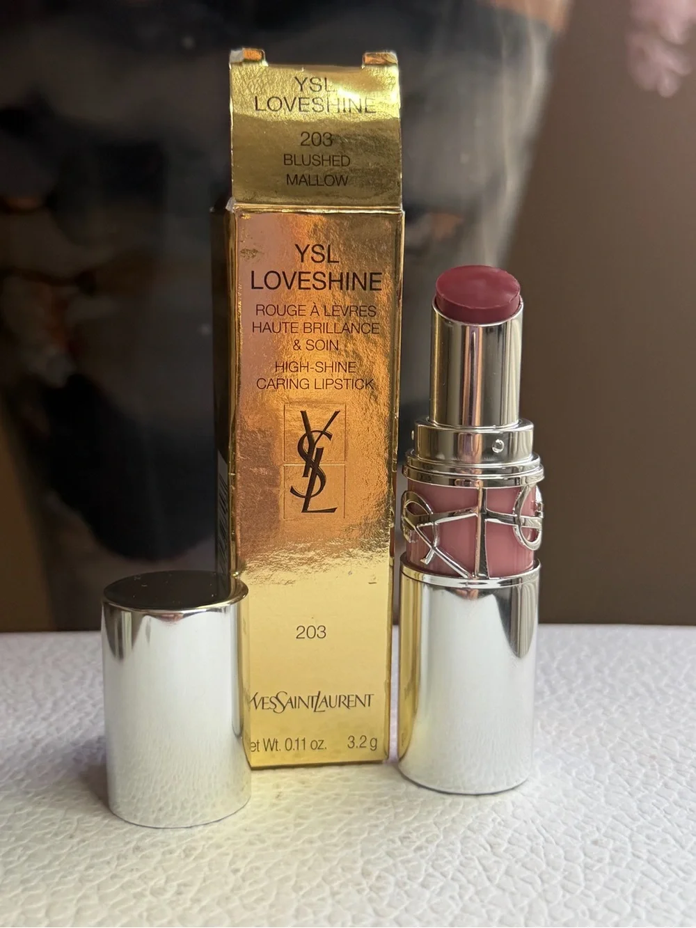 Yves Saint Laurent Loveshine Lipstick — Blushed Mallow Pink